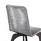 Armen Living Island Outdoor Dark Eucalyptus Wood and Silver Rope Dining Chairs, PK2 LCISSISL - alternate 9